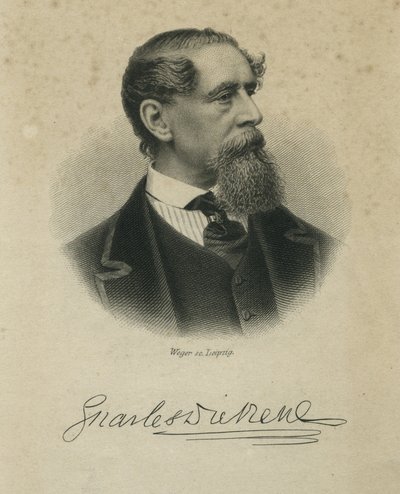 Charles Dickens, Engraved by Weger by Jeremiah Gurney